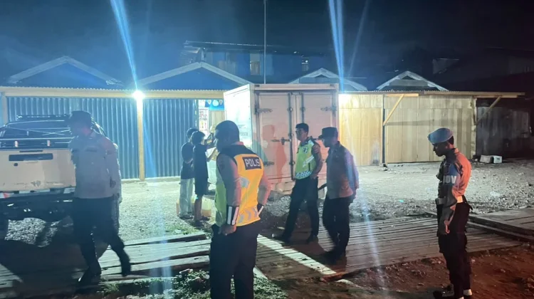 Polres Mamberamo Tengah Intensifkan Patroli Malam, Objek Vital Dipastikan Aman