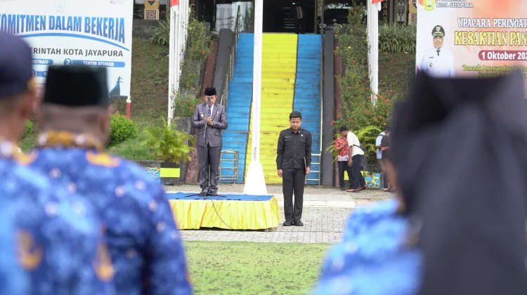 Hari Kesaktian Pancasila, Rustan Saru Ajak Warga Jayapura Jaga Persatuan