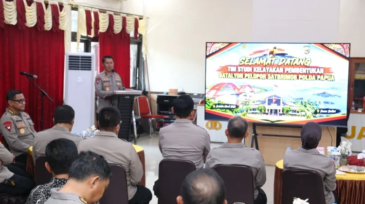 Polda Papua dan Mabes Polri Mengkaji Kelayakan Pembentukan Batalyon C Pelopor