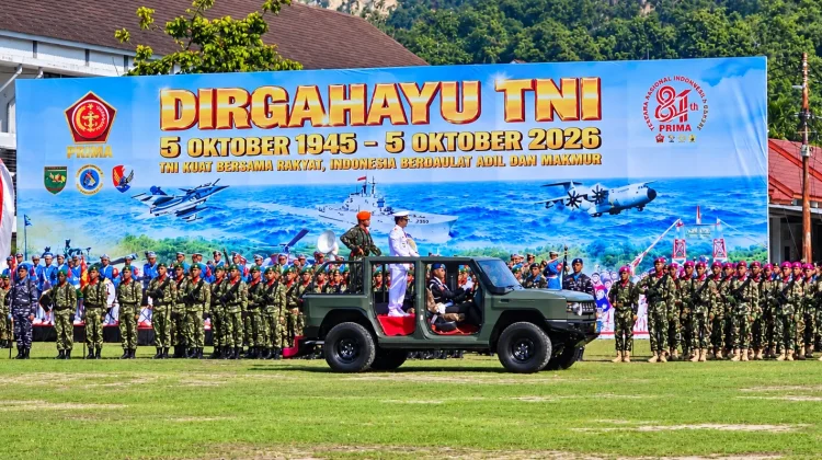 HUT ke-81 TNI di Jayapura, Sinergi Jaga Papua Tetap Aman & Damai