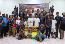 Polisi Angkatan 440 Polres Keerom Gelar Aksi Sosial