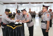 Kapolda Papua Pimpin Sertijab Wakapolda, PJU dan Kapolres Jayapura