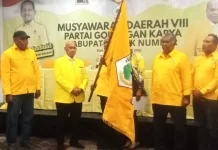 Markus Mansnembra Komitmen Jaga Amanah Partai Golkar