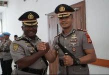 AKBP Dionisius Helan Resmi Pimpin Polres Jayapura