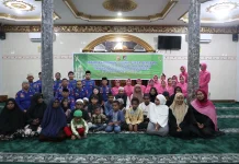 Ditpolairud Polda Papua Gelar Safari Ramadhan Bersama Anak Yatim