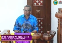 Pesan Pastoral Minggu Kesengsaraan dari Ketua Klasis Port Numbay