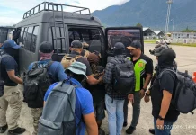 Tiga Tersangka KKB Yahukimo Dipindahkan ke Polda Papua