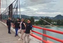 Jembatan Merah Ikon dan Landmark di Kota Jayapura