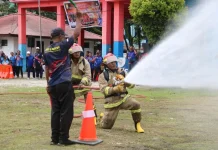 Damkar Jayapura Gelar Rangkaian Lomba Sambut HUT Ke-107