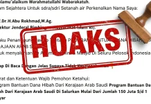 Kemenag Tegaskan Hibah Saudi 70 Persen Hoaks