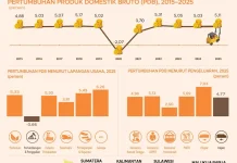 Perekonomian Indonesia 2025 Tumbuh 5,11 Persen Nasional