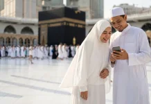 Indosat dan BERSATHU Temani Jamaah Haji dan Umrah di Tanah Suci