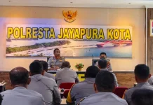 Anev Kinerja Bhabinkamtibmas, Kapolresta "Harus Mampu Jadi Mitra Masyarakat"