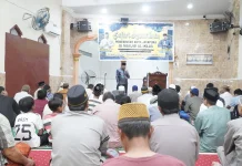 Rustan Saru Safari Ramadhan di Masjid Al Ikhlas