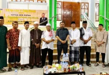 Merajut Kerukunan, Denny Bonai Buka Puasa bersama Jamaah Babussalam Sentani