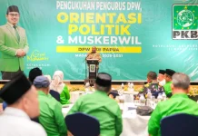 Gubernur Fakhiri Hadiri Pengukuhan DPW PKB Papua Masa Bakti 2026–2031