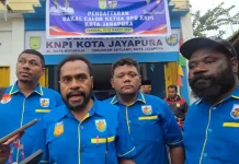 Steering Committee Mulai Verifikasi Berkas Dua Bakal Caketum KNPI Kota Jayapura