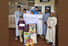 PLN IP UBP Holtekamp Berbagi Kebahagiaan dengan Anak Yatim dan Dhuafa