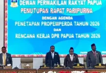 DPR Papua Tetapkan 22 Regulasi Propemperda, Empat Skala Prioritas
