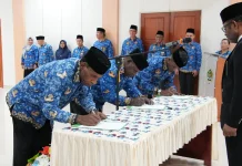 Kakanwil Kemenag Provinsi Papua Lantik Tiga Pejabat Administrator
