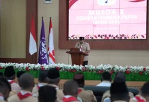 Wagub Papua Resmi Buka Musda X Gerakan Pramuka Papua
