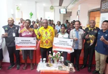Ratusan Warga Jayapura Terima Bansos Tahap Awal 2026