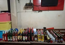 Sat Resnarkoba Polresta Tertibkan Peredaran Miras Ilegal, Amankan Ratusan Botol d