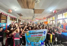 Polsek Abepura Bersama Bhabinkamtibmas Sosialisasikan Pencegahan Bullying