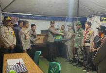 Polda Papua Lakukan Pengecekan Pos Ops Ketupat Cartenz di Kota Jayapura
