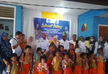 Bunda PAUD Papua Tinjau PAUD Kasih Mama Jayapura