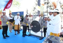 Kapolda Resmikan Pura Wira Surya Loka Mapolda Papua