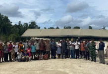Keluarga Besar Rejauw Biak Hibahkan Tanah Kepada TNI AD