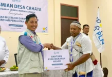 YBM PLN Merauke Resmikan Program Desa Cahaya di Kelurahan Kamahedoga