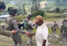 Satgas Damai Cartenz Gencarkan Patroli Taktis di Sinak
