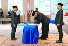 Gubernur Papua Kukuhkan Kepala BKN Regional IX Jayapura