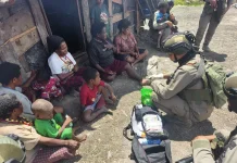 Satgas ODC Menggelar Patroli dan Pelayanan Kesehatan di Pengungsian Gigobak