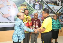 Kapolda Papua Bahas Penguatan Kuota Afirmasi Rekrutmen Polri Bersama MRP