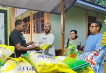 Napas Kasih Umat Santo Yohanes Pembaptis Waena untuk Calon Imam Papua