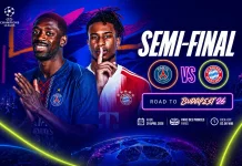 Semifinal Liga Champions PSG vs Bayern Munchen