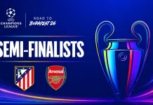 Semifinal Liga Champions Atletico Madrid vs Arsenal