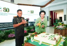 Pangdam Tegaskan Peran Strategis Persit dalam Mendukung Kegiatan Prajurit