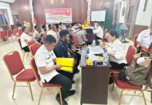 Itwasda Polda Papua Laksanakan Audit Kinerja di Polres Asmat