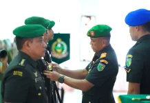 Pangdam XVII/Cenderawasih Pimpin Sertijab Sejumlah Pejabat Kodam