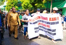Warga Tolak Pengembangan RS Mathen Indey di Jayapura