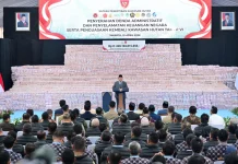 Presiden Saksikan Penyerahan Rp11,42 Triliun