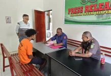 Penyidik Polsek Muara Tami Limpahkan Tersangka Penggelapan ke Jaksa