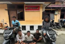 Sat Reskrim Polres Jayapura Ringkus Komplotan Curanmor
