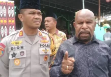 Puncak Pawai Obor, Bupati dan Kapolres Jayapura Tegas Peredaran Miras