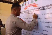 Polres Jayapura perkuat Komitmen Zona Integritas menuju WBK dan WBBM