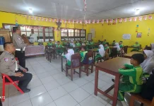 Sat Lantas Polres Jayapura Tanamkan Disiplin Berlalu Lintas sejak Dini